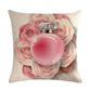 Flower Lipstick Bottle Makeup Cushion Covers