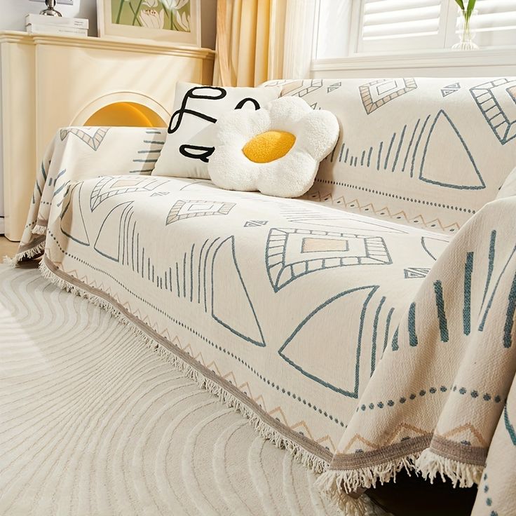 Abstract Geometric Sofa Cover | B30