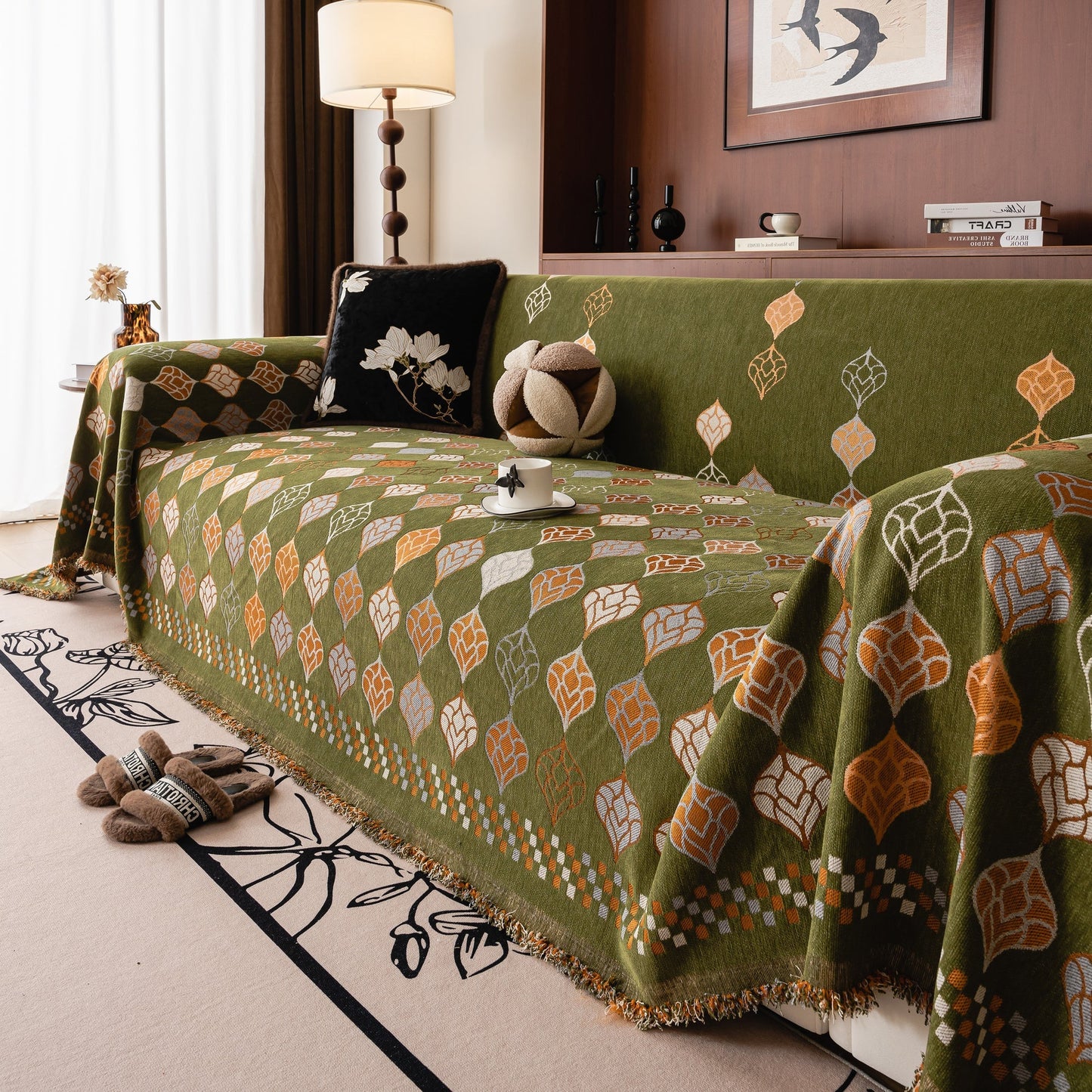 Boho Geometric Sofa Cover | B12