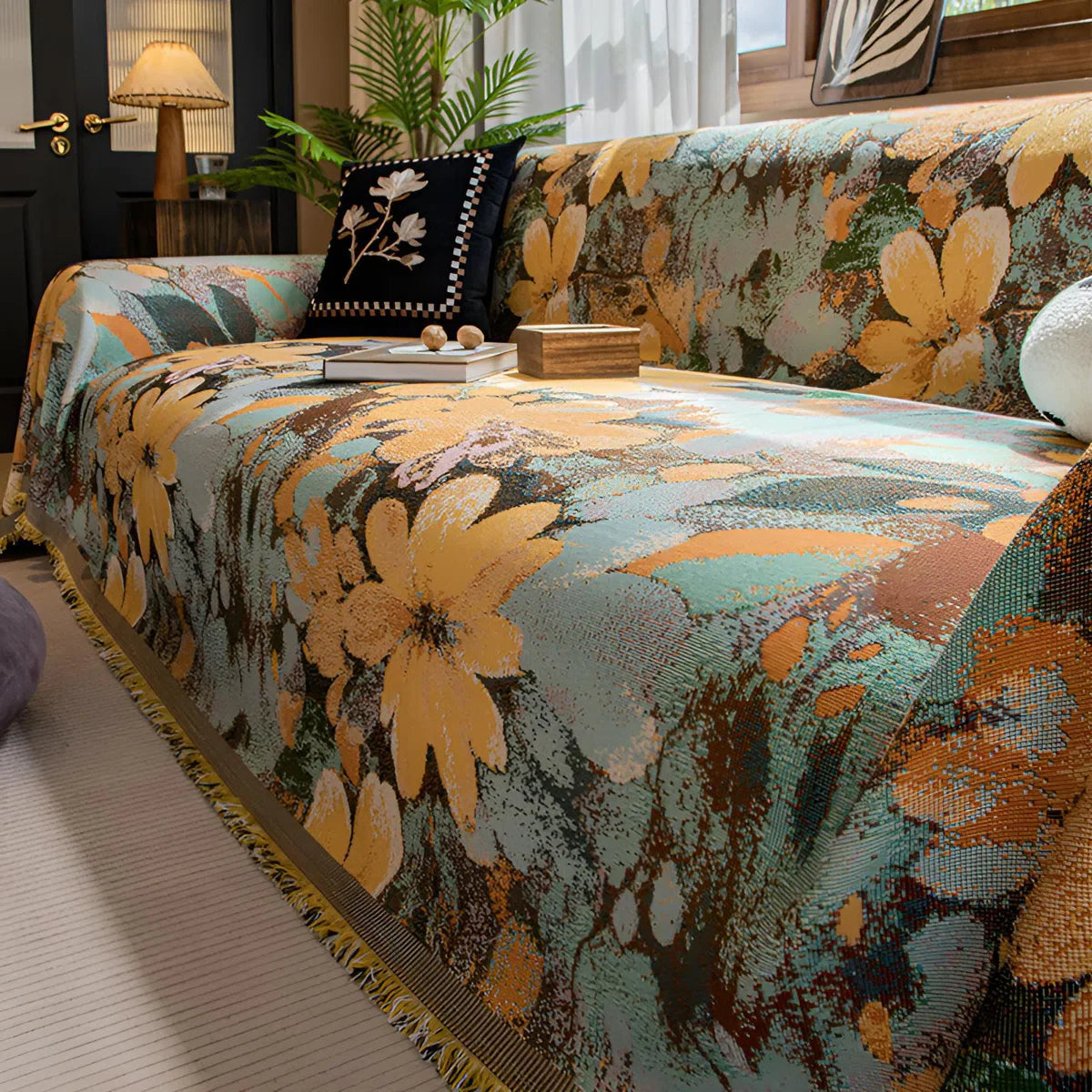 Non-Slip Retro Sofa Cover | B32