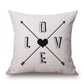 Pattern Linen Cushion Covers Pack 5