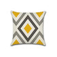 Yellow Grey Cushion Cover Pack 4
