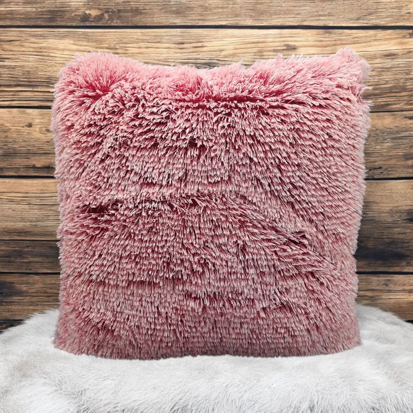 Shaggy Faux Fur Cushion Cover