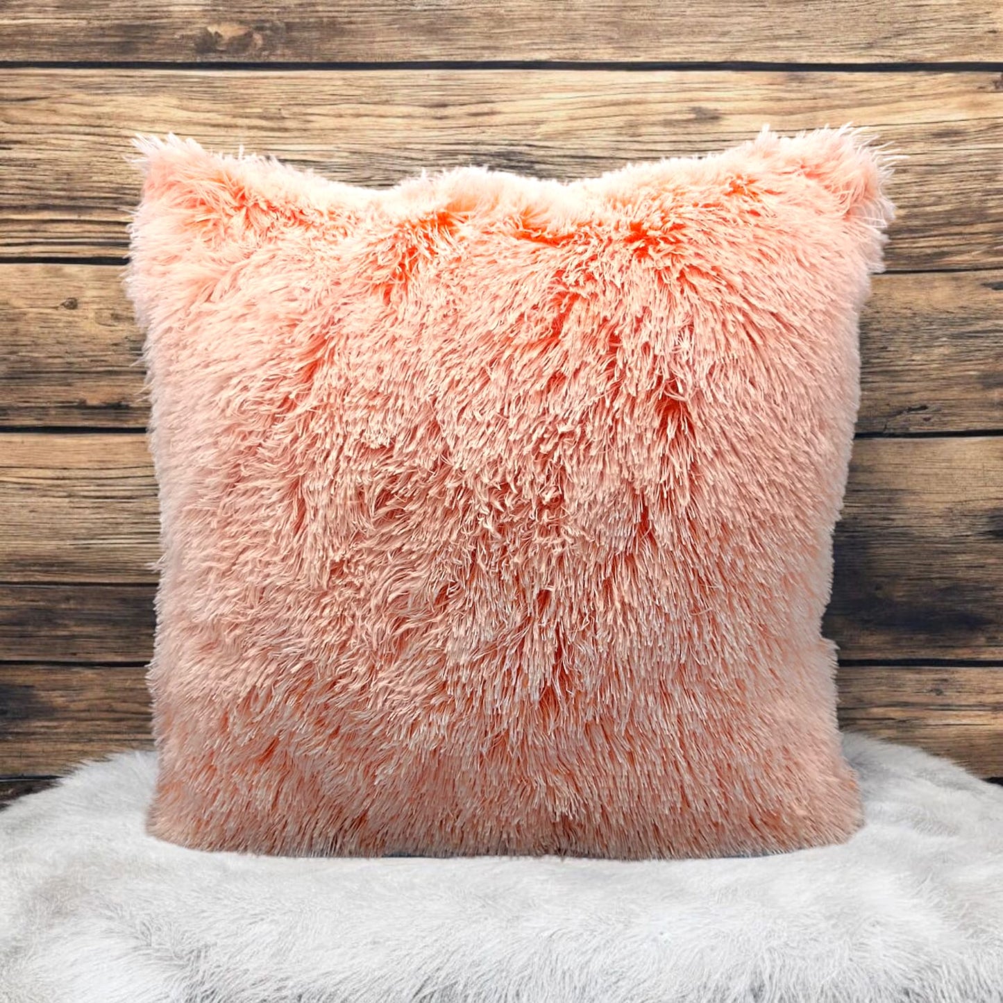 Shaggy Faux Fur Cushion Cover