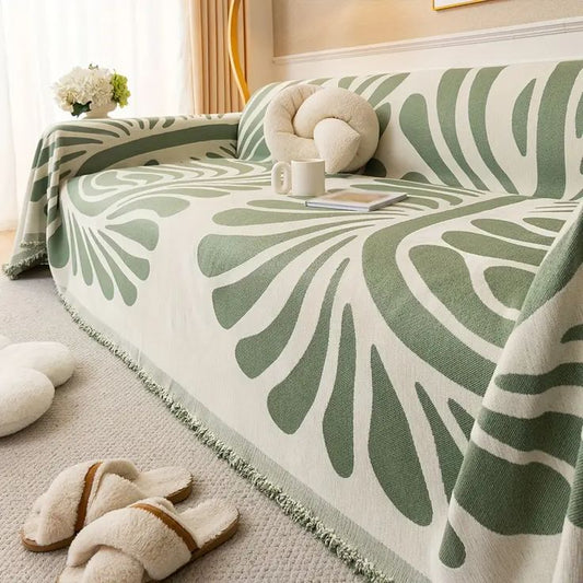 Versatile Spiral Sofa Cover | B16
